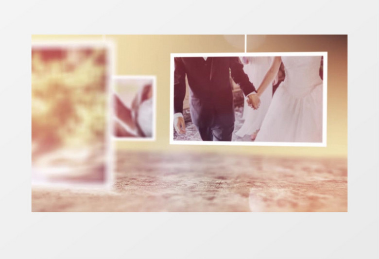 婚礼悬挂相册幻灯片展示AE模板 婚礼悬挂相册幻灯片展示AE模板