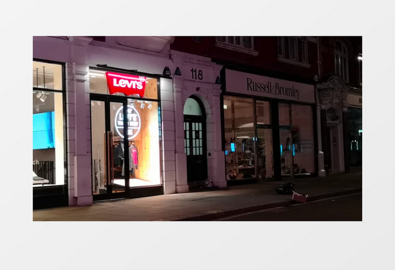 实拍服装店实拍视频素材