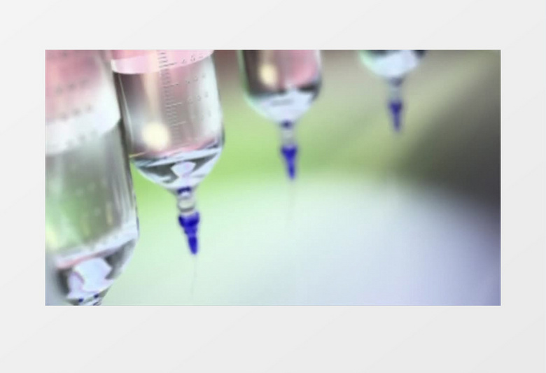 注射器在旋转实拍视频素材