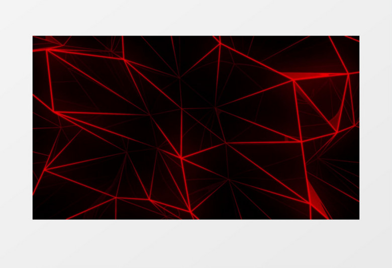 红色变幻生产的正方体结构背景视频素材有音乐