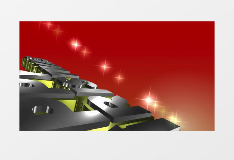 happy chirstmas三维字体动画视频素材 happy chirstmas三维字体动画视频素材