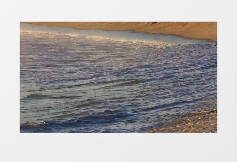 实拍大自然风光海洋风景实拍视频