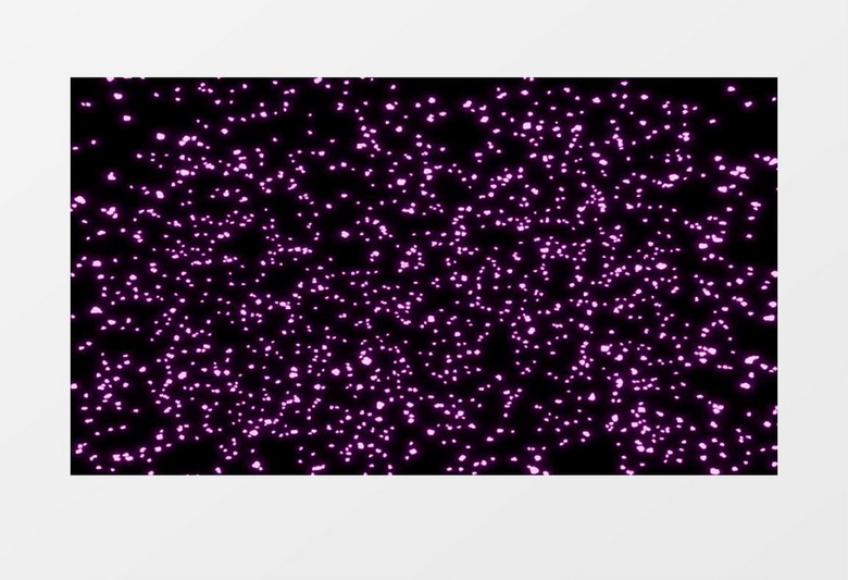 紫罗兰粉红色粒子下降素视频素材