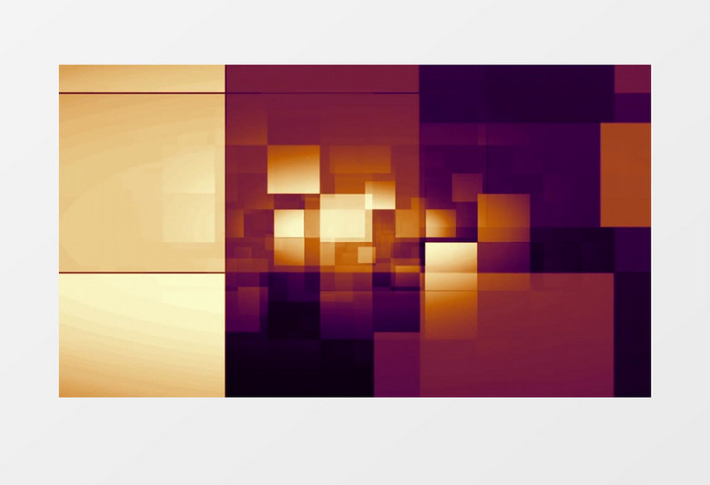 动画特效之方块视频素材MP4后期制作视频素材