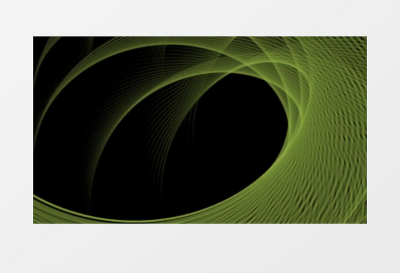 计算机图形多重曲线旋转变换神秘科学艺术视频素材