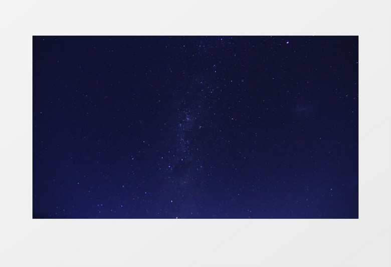 夜晚闪闪发光的天空