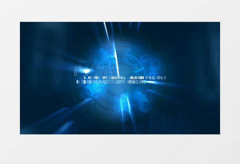 3D科幻未来数字编码视频素材