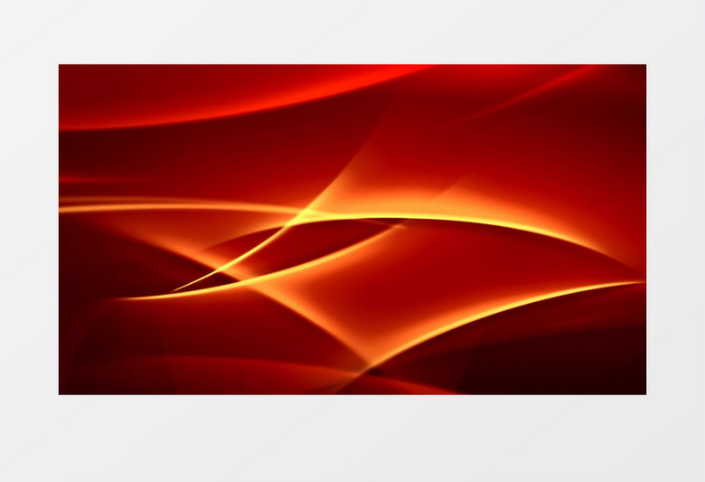 红色彩带炫动释放正能量背景视频