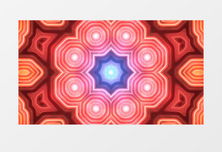 奇异万花筒背景视频素材