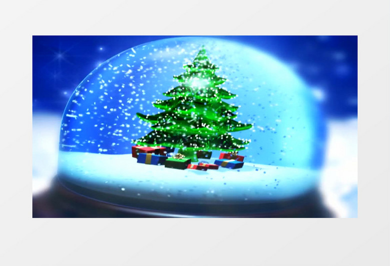 圣诞树背景视频素材
