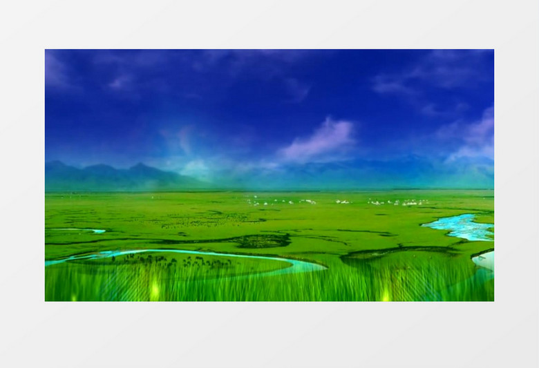 大草原蒙古包中的奇异景色