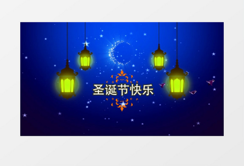 mg动画炫酷展示圣诞节开场动画AE模版 mg动画炫酷展示圣诞节开场动画AE模版