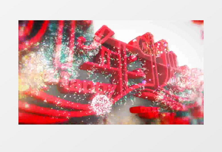 2019年猪年新年快乐烟花爆竹喜庆节日ae模板