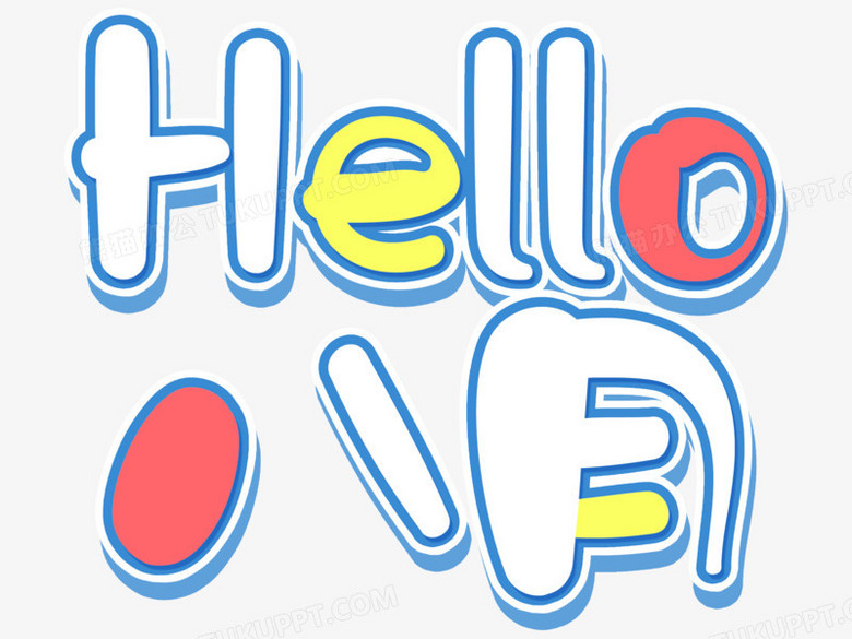 收藏 本作品全称为《小清新风hello八月创意艺术字素材》,使用adobe