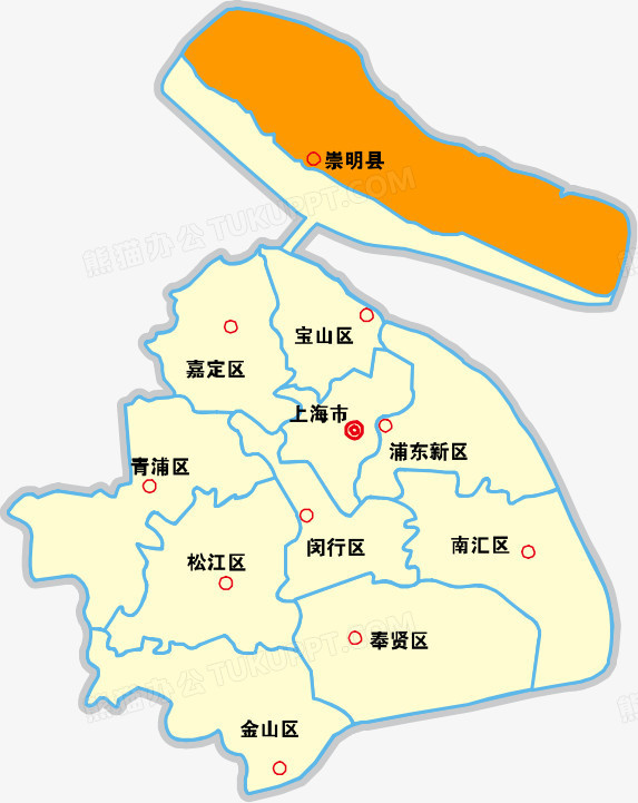 上海地图PNG图片素材免费下载_png格式_