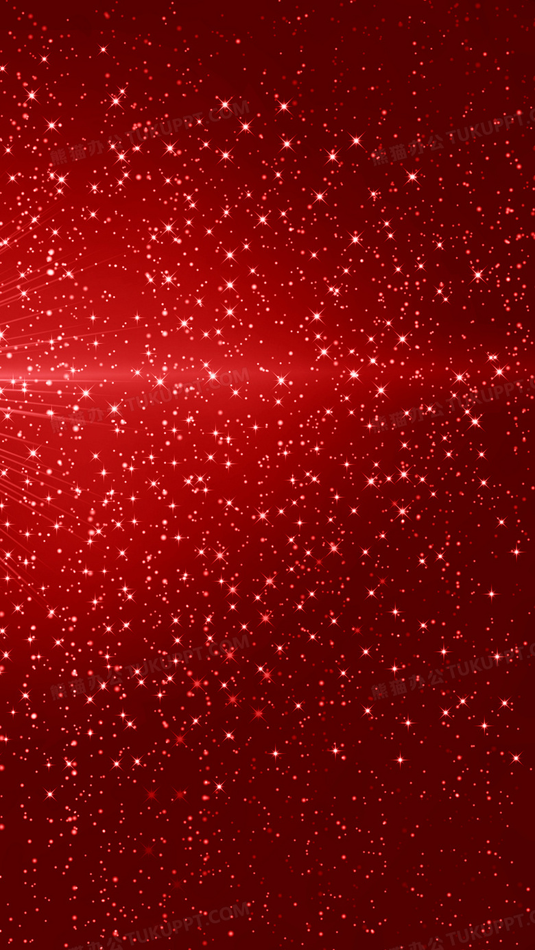 红色光效h5背景背景图片素材免费下载