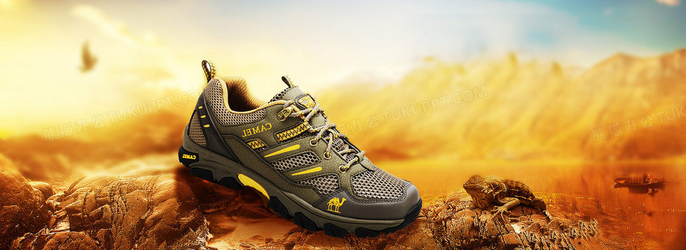 秋季风情鞋子男鞋淘宝背景背景图片素材免费下载_熊猫办公