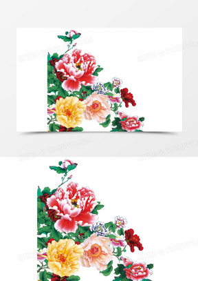 中国花素材 中国花图片 中国花素材图片下载 熊猫办公