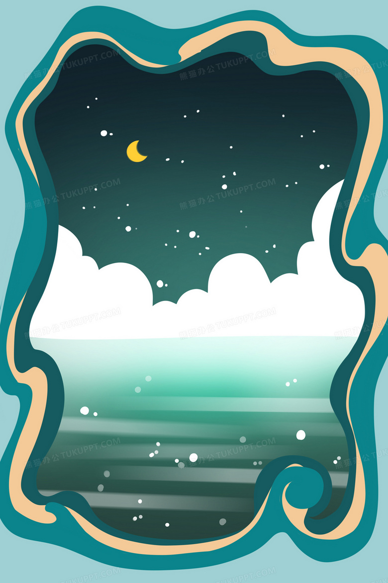 蓝色夏日夜晚大海月亮剪纸风手绘插画背景素材背景图片素材免费下载 蓝色背景 3543 5315像素 熊猫办公 蓝色夏日夜晚大海月亮剪纸风手绘插画背景素材背景图片素材免费下载 蓝色背景 3543 5315像素 熊猫办公