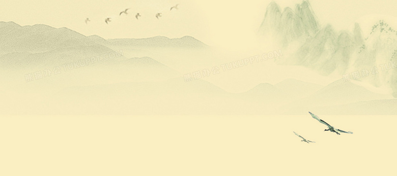 中国风水墨画背景背景图片素材免费下载 熊猫办公