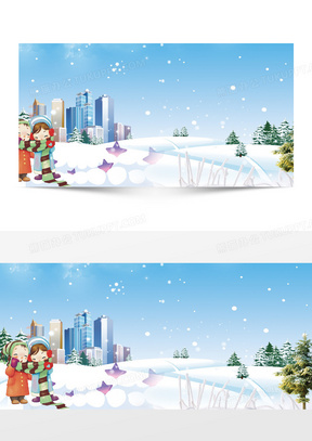 冬背景背景图片素材免费下载 熊猫办公