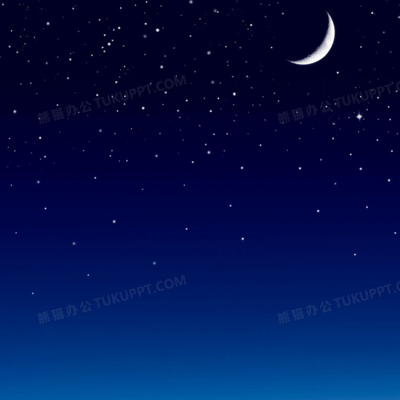 深蓝色夜空背景背景图片素材免费下载 熊猫办公
