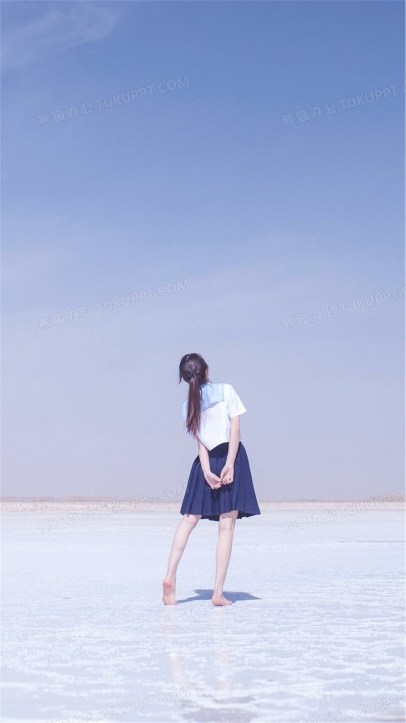 美女背影h5背景