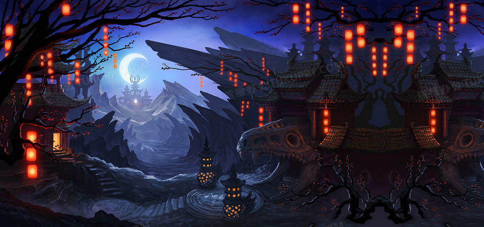 游戏场景背景图片素材免费下载_游戏场景背景_1920*900像素_【熊猫