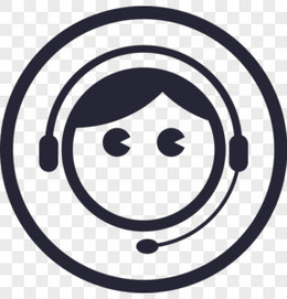 金色客服中心艺术字