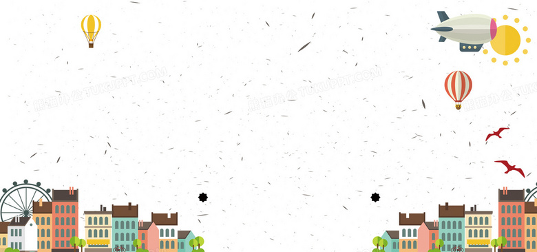 简单城市背景展板素材背景图片素材免费下载 素材背景 19 900像素 熊猫办公