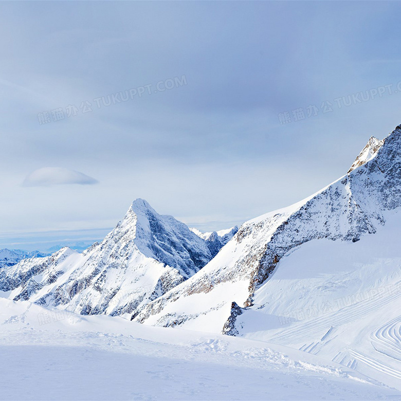 唯美雪山背景背景图片素材免费下载 熊猫办公