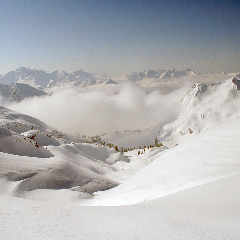 白茫茫雪山背景背景图片素材免费下载 雪山背景 800 800像素 熊猫办公