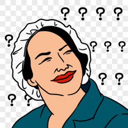 卡通富婆撒钱豪横人物表情包