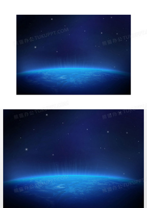 梦幻宇宙地球桌面壁纸背景图片素材免费下载 熊猫办公