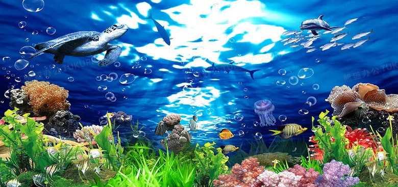 海底世界背景图背景图片素材免费下载 熊猫办公 海底世界背景图背景图片素材免费下载 熊猫办公