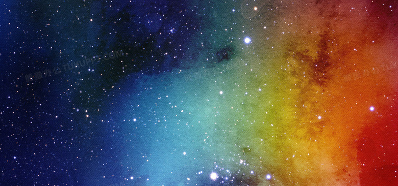 水彩星空背景图片素材免费下载 水彩星空背景 19 900像素 熊猫办公