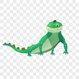 蜥蜴卡通图片 蜥蜴卡通素材 蜥蜴卡通免费png大全下载 熊猫办公