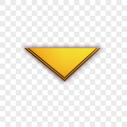 金色三角形图片 金色三角形素材 金色三角形免费png大全下载 熊猫办公