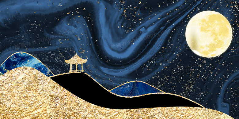深蓝色轻奢鎏金中秋月夜背景背景图片素材免费下载 鎏金背景 4724 2362像素 熊猫办公 深蓝色轻奢鎏金中秋月夜背景背景图片素材免费下载 鎏金背景 4724 2362像素 熊猫办公