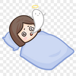 女孩头晕晕倒表情包