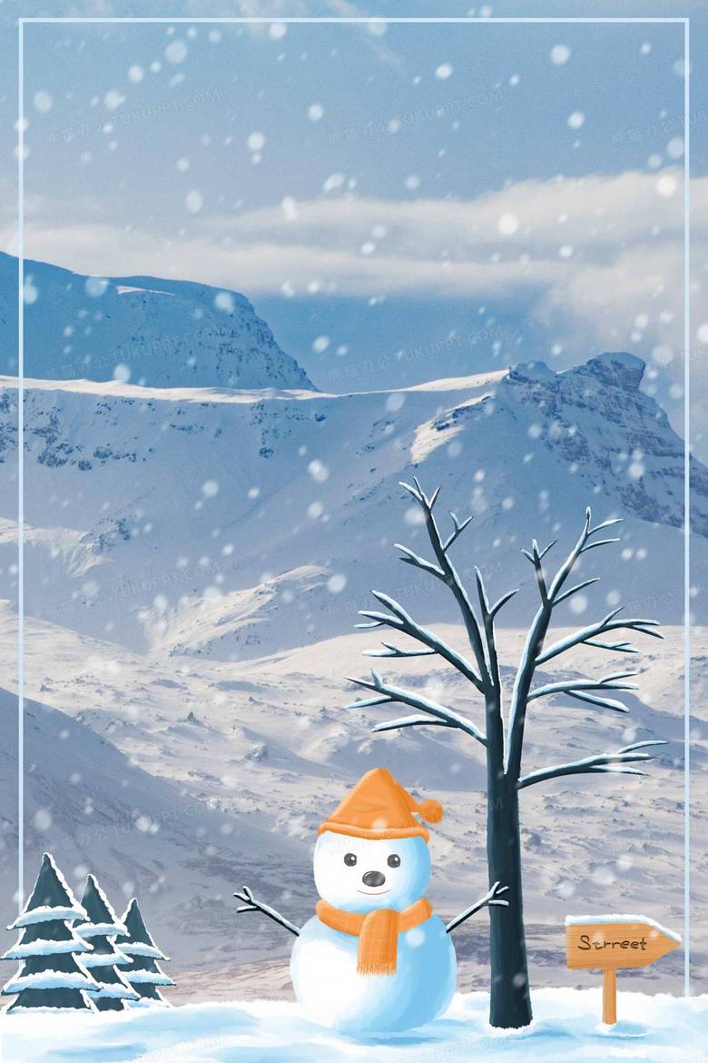 手绘摄影合成图冬季下雪背景背景图片素材免费下载 熊猫办公 手绘摄影合成图冬季下雪背景背景图片素材免费下载 熊猫办公
