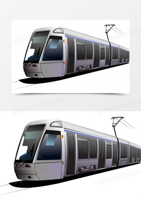 电车素材 电车图片 电车素材图片下载 熊猫办公
