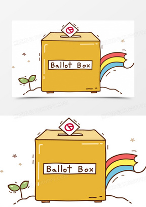 投票箱装扮 288x407