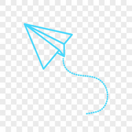 收藏 本作品全称为《卡通手绘飞向云层的纸飞机元素》,使用adobe