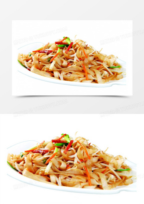 炒河粉素材 炒河粉图片 炒河粉免费模板下载 熊猫办公