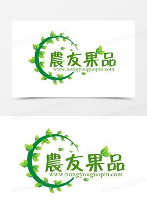 农产品logo 绿色logo