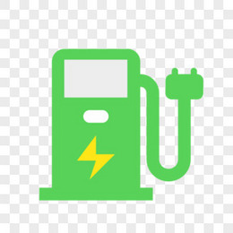 卡通手绘充电桩免抠素材