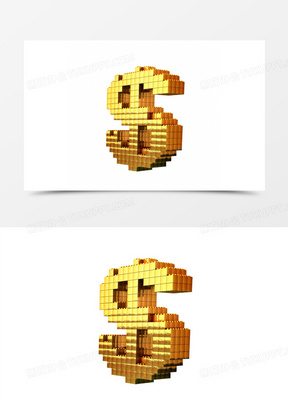 美金符号素材 美金符号图片 美金符号免费模板下载 熊猫办公