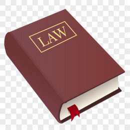 卡通手绘法律书籍免抠元素