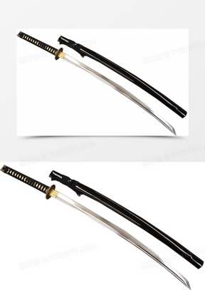 日本刀素材 日本刀图片 日本刀免费模板下载 熊猫办公